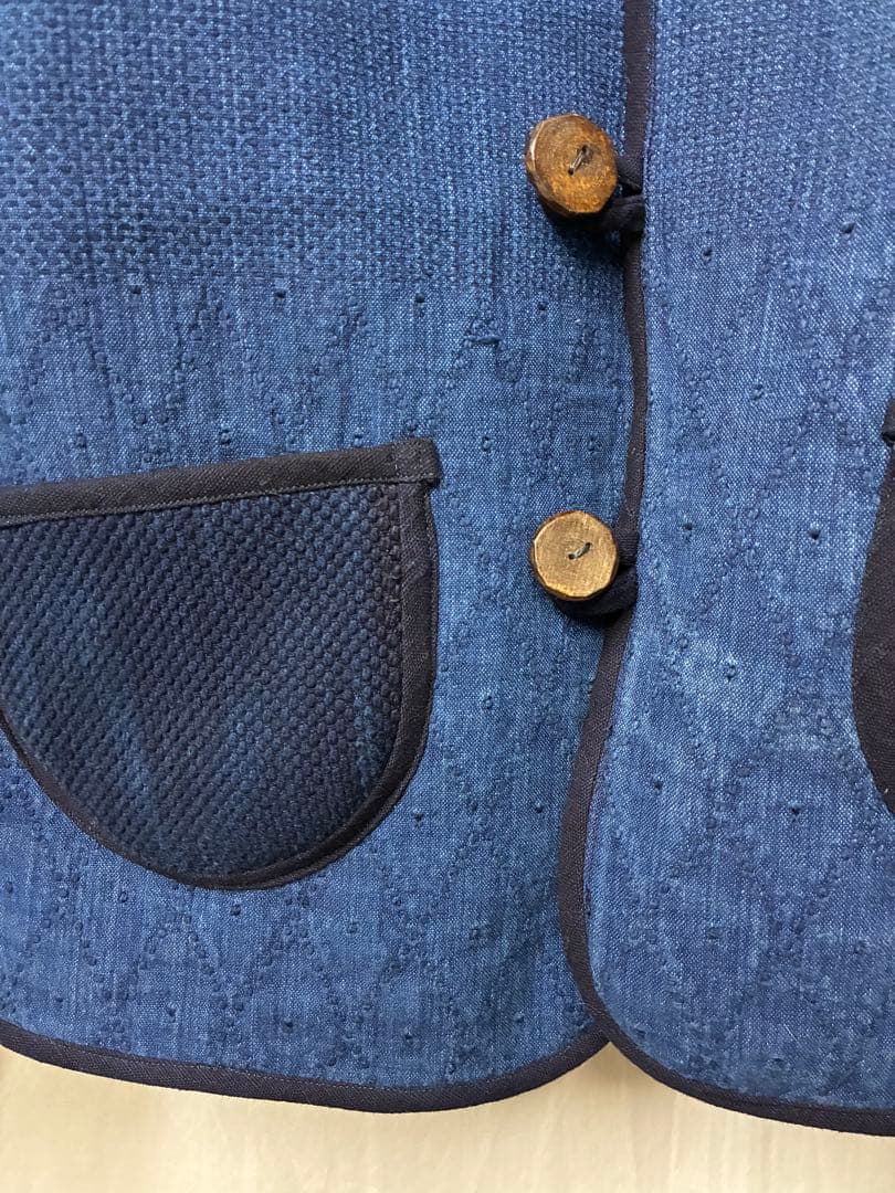 剣道着リメイク フード付き ジャケット リバーシブル 長 剣道着リメイク フード付き ジャケット リバーシブル 長