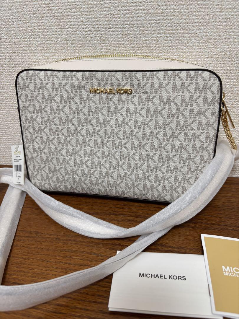 最終値下げ★新品タグ付き★マイケルコース★定価１０万８９００円。メルカリ便 新品タグ付き マイケルコース ジョディ トートバッグ ロゴマーク