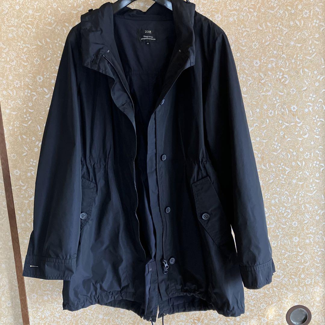 23区 ファー付きモッズコート