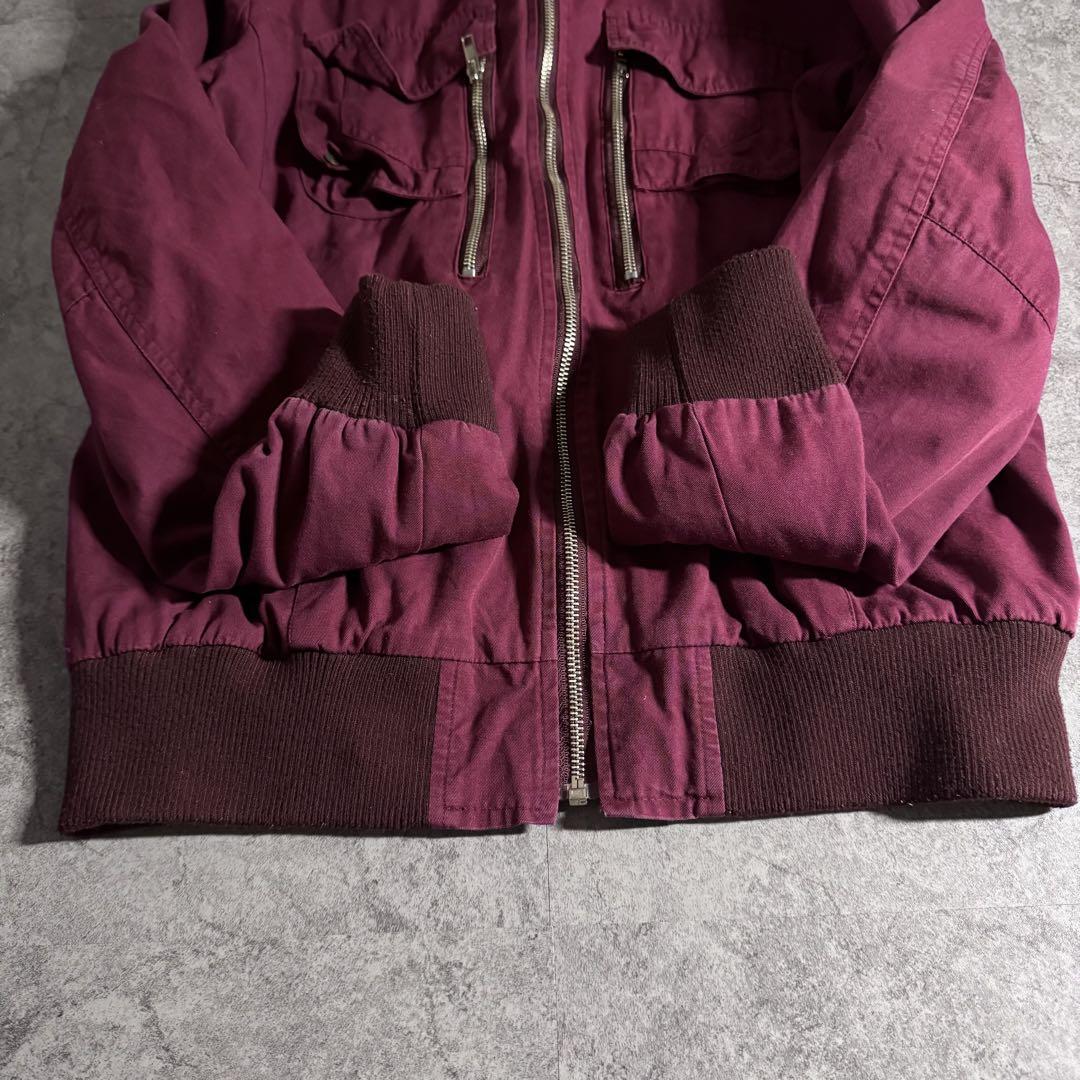 【希少モデル】フライトジャケット　XL ma1 front double zip