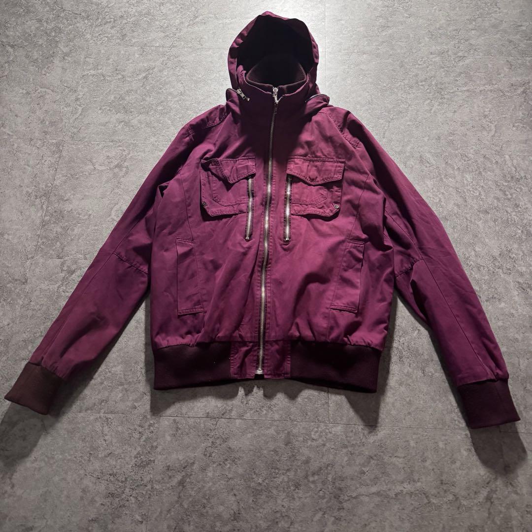 【希少モデル】フライトジャケット　XL ma1 front double zip