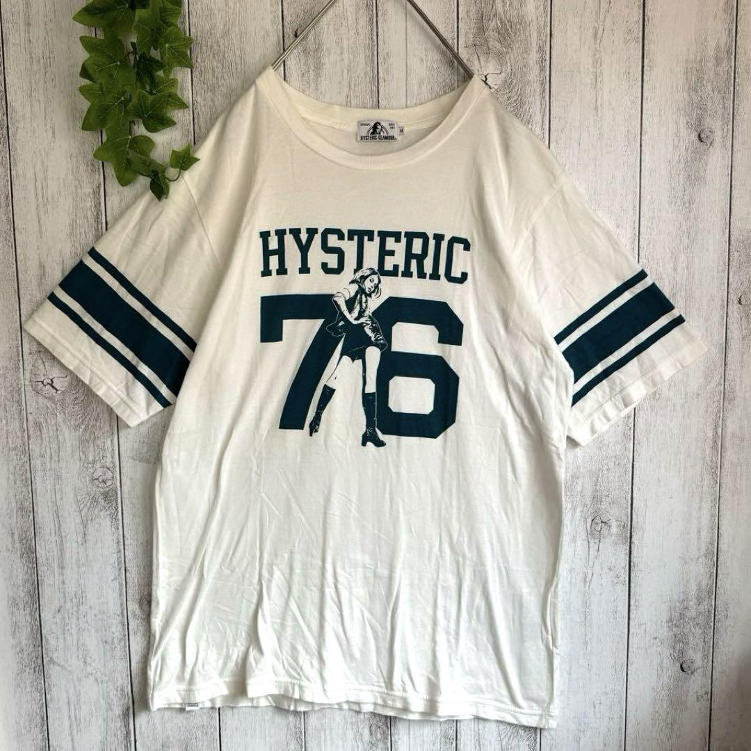 希少 入手困難 ヒステリックグラマー ヒスガール ビッグロゴ 半袖 Tシャツ M