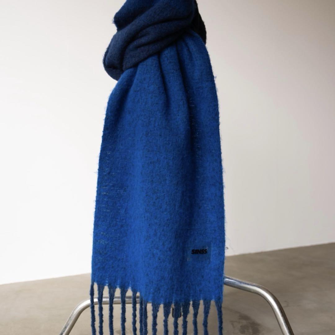 【SINSS】 Shaggy gradation muffler