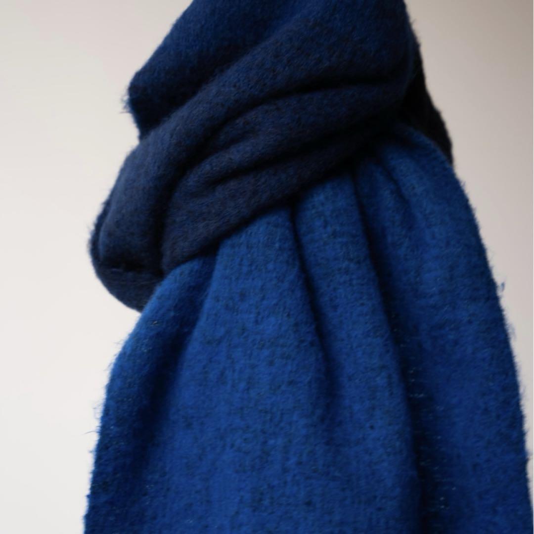 【SINSS】 Shaggy gradation muffler