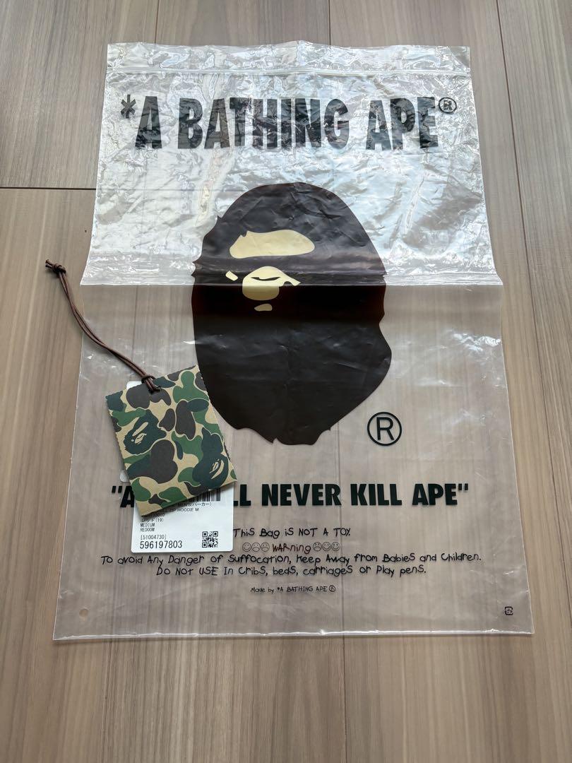 A BATHING APE ア ベイシング エイプ ジップアップパーカー M