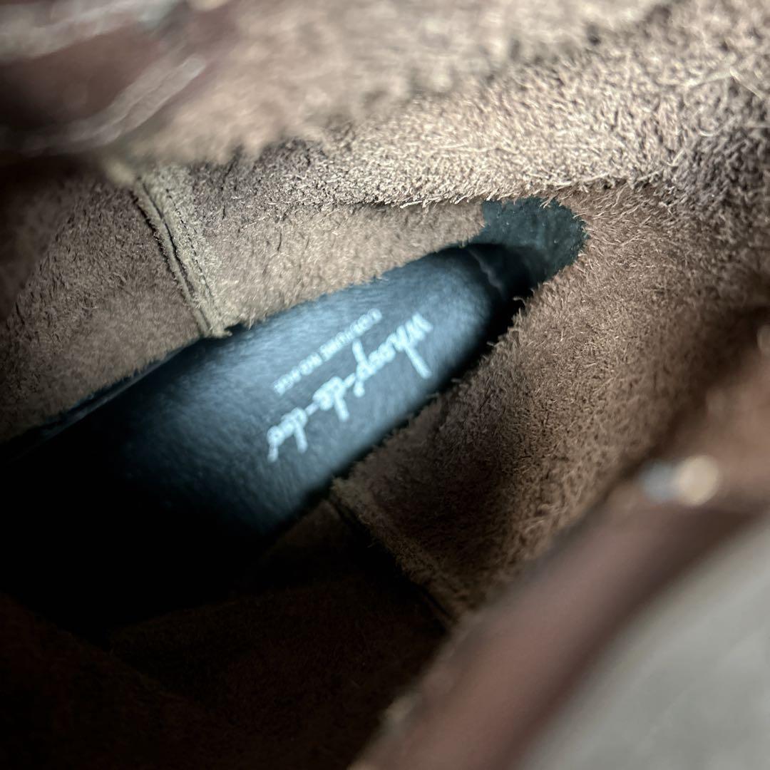 新品・未使用【フープディドゥ】エンジニアブーツ/Y2K/ワークブーツ/レザー/茶 新品・未使用【フープディドゥ】エンジニアブーツ/Y2K/ワークブーツ/レザー/茶