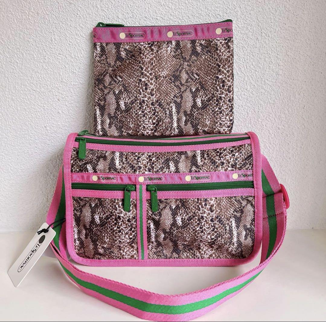 【新品未使用】レスポートサックミュベールクラシックパイソンショルダーバッグ 5,390円
