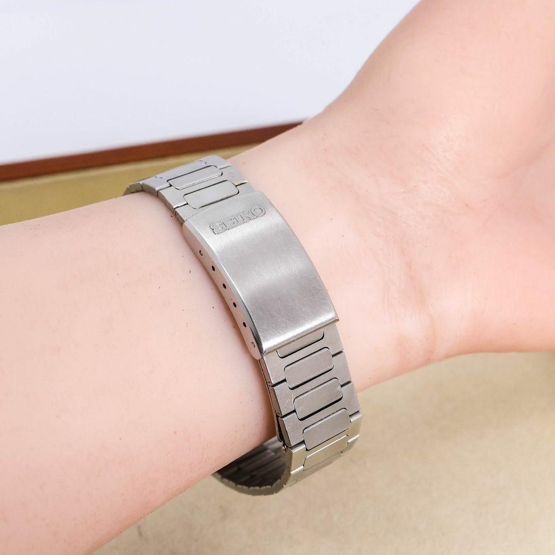 稼働 SEIKO SilverWave 腕時計 アナデジ ヴィンテージ1702