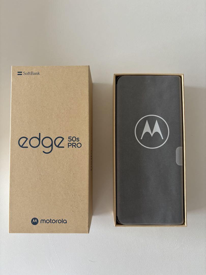 motorola edge 50s PRO 本体 バニラクリーム