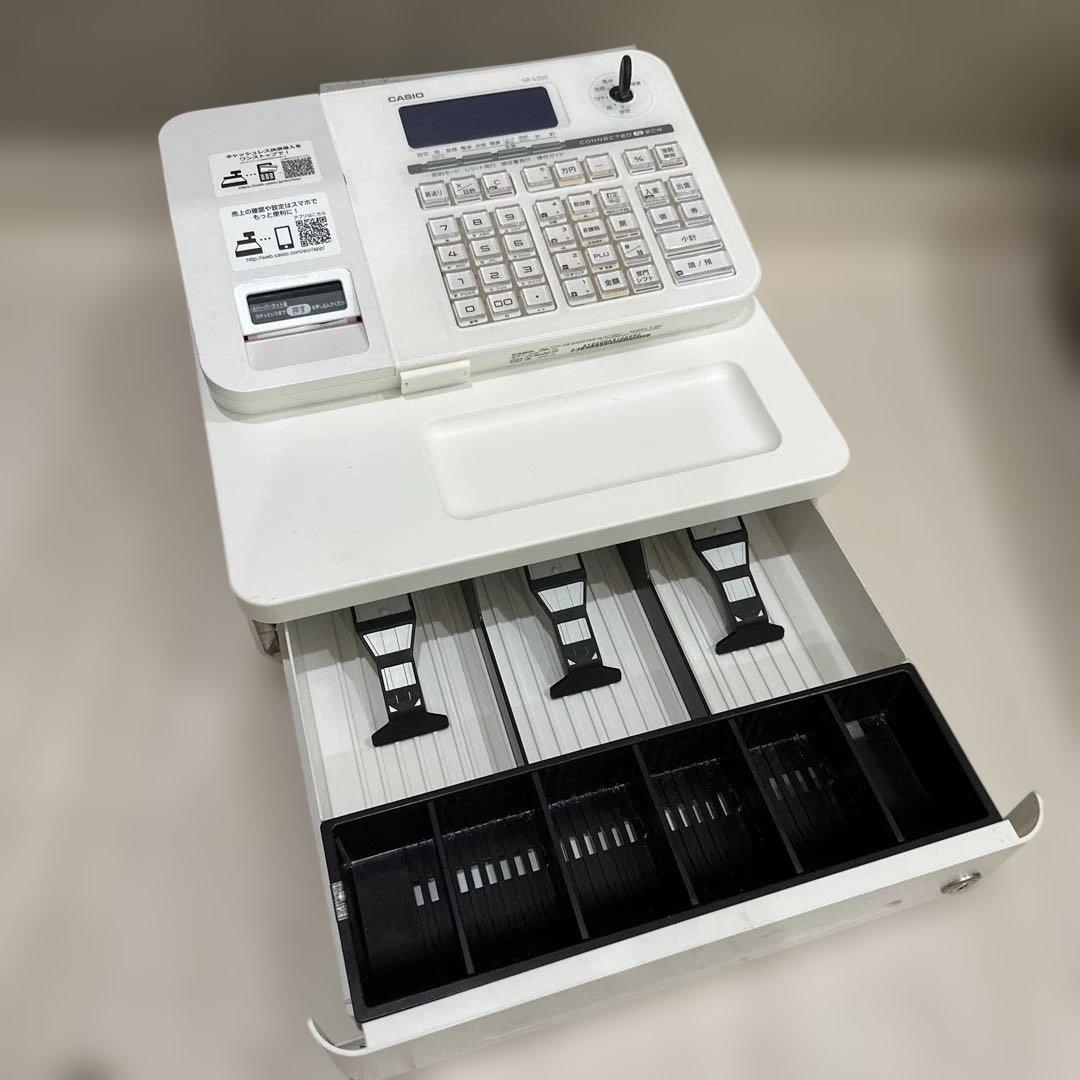 権*六様 CASIO SE-S10 ホワイトレジスタ