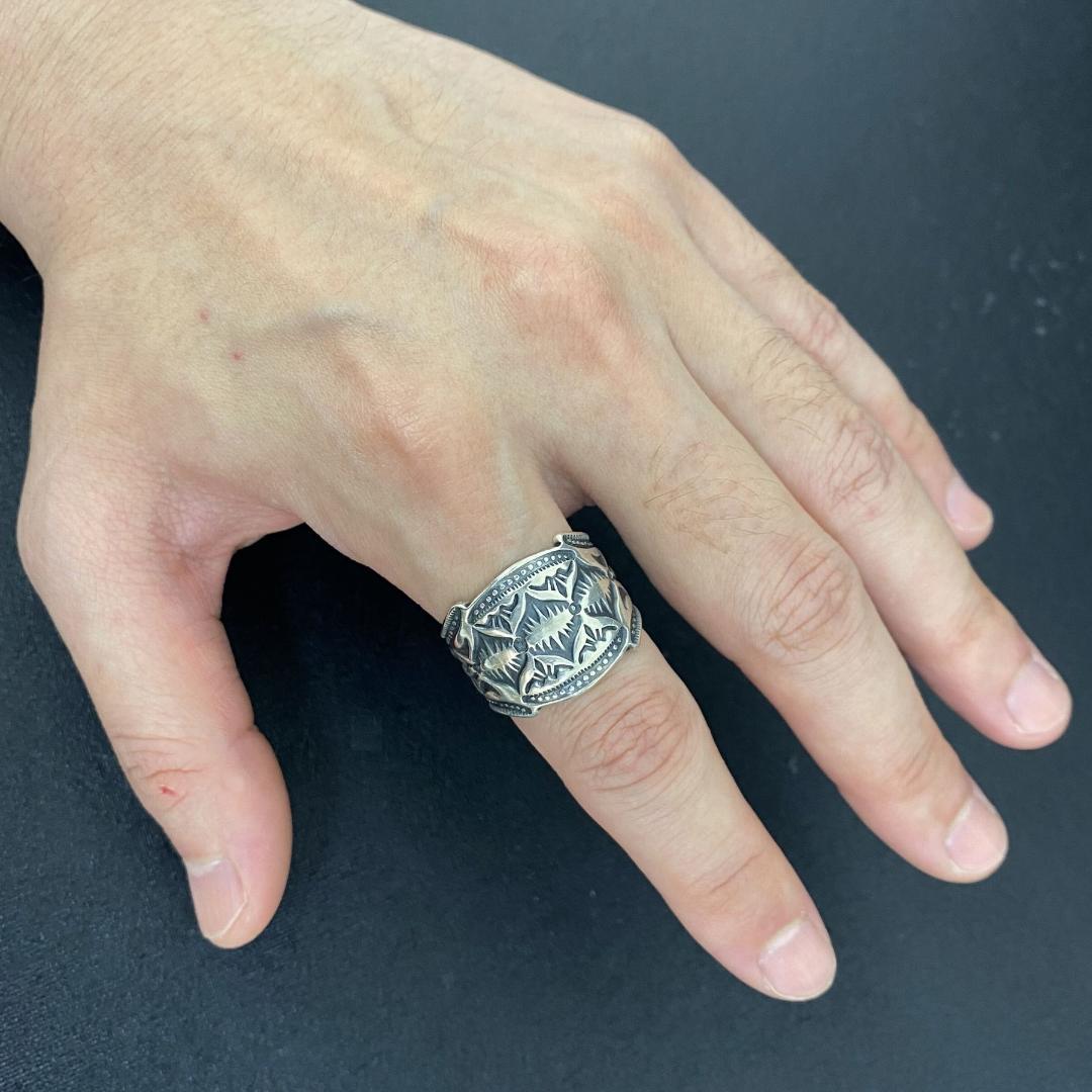 最高の品質 Reeves Gary NAVAJO 美品 サン 21号 デザインリング スター アクセサリー