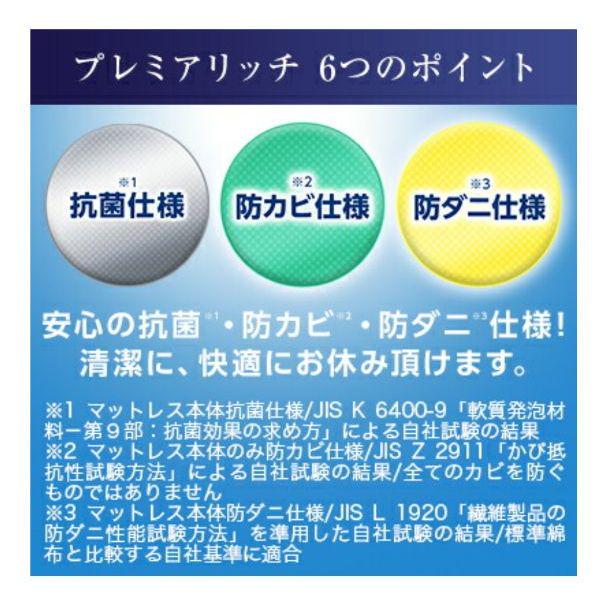 セール爆買い トゥルースリーパー 未使用 未開封 セミダブル kX9pW-m28296966168 プレミアリッチ 5cm 新品 得価正規品