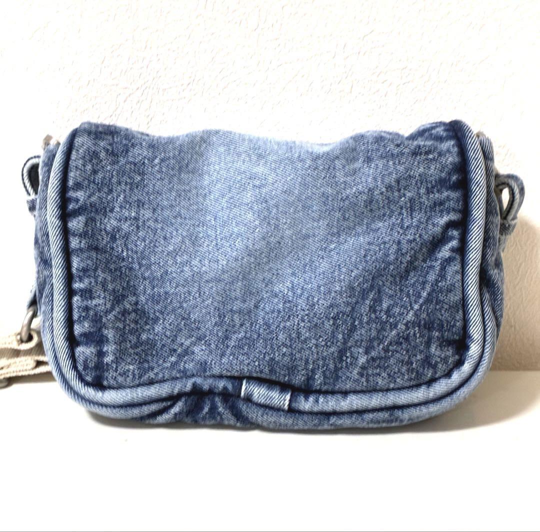 キルティング デニム クロスボディバッグ♡ZARA ZARA キルティング デニム クロスボディバック ショルダーバック
