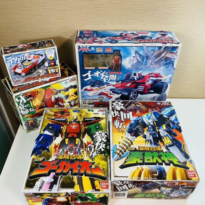 人気戦隊】海賊戦隊ゴーカイジャー DXロボ玩具セット - メルカリ
