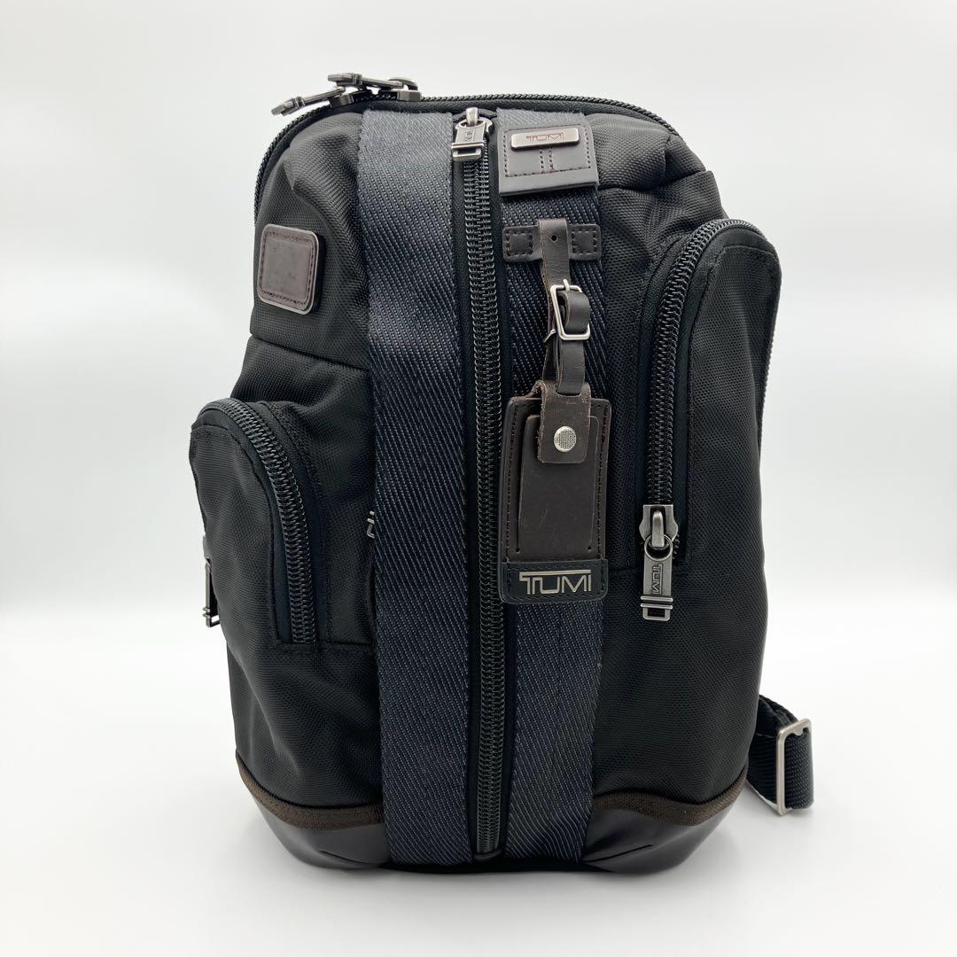 ✨極美品✨ TUMI トゥミ ボディバッグ ブラック 222393HK2