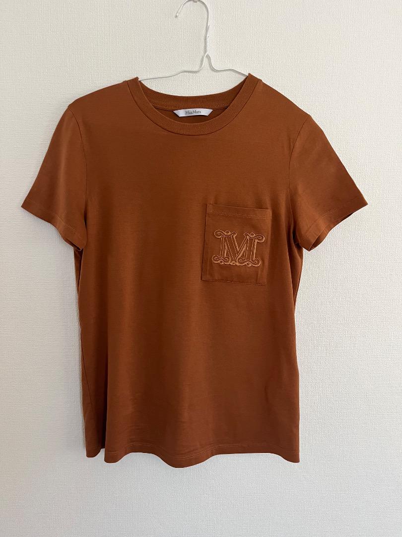 MAX MARA　胸ポケットロゴ　 Tシャツ