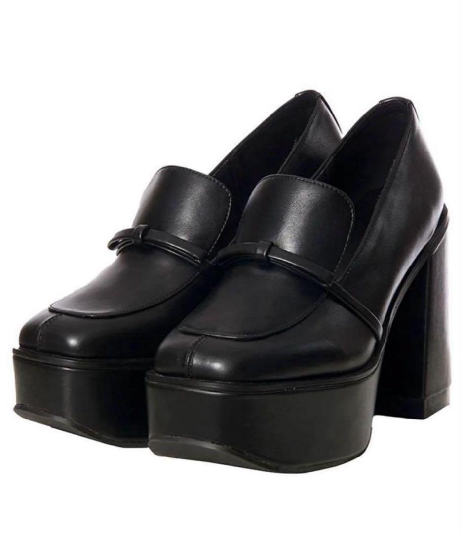 Riu リウ Platform Ribbon Loafer ローファー Rちゃん