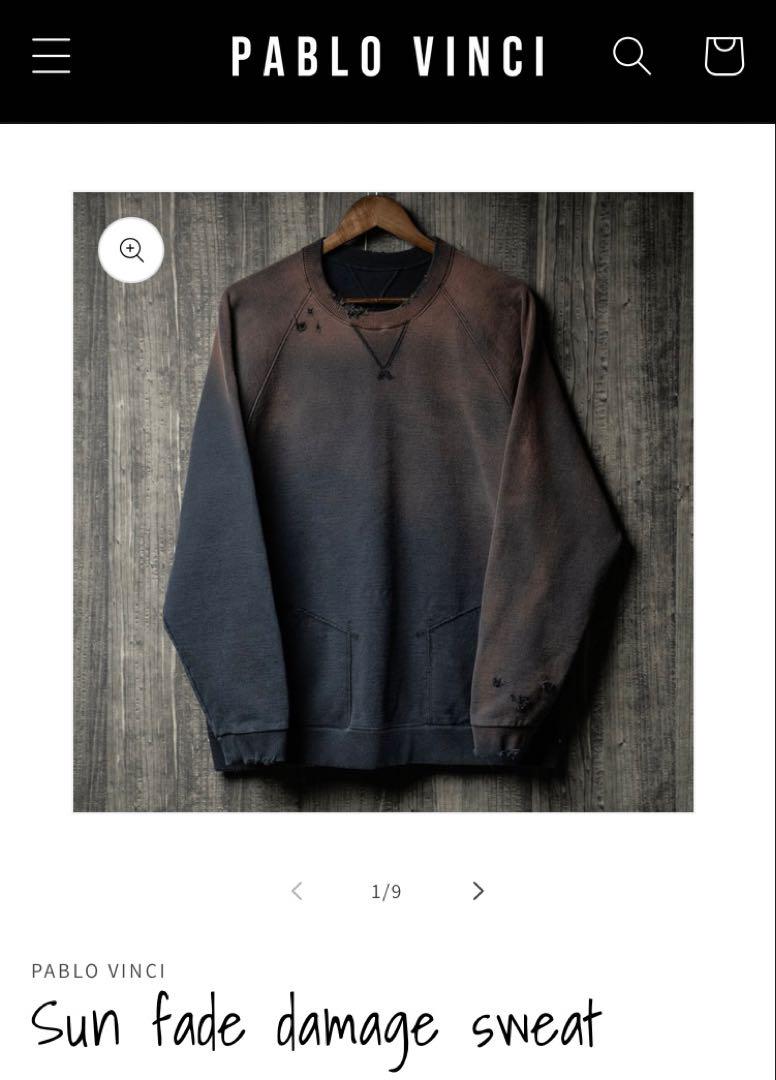 PABLO VINCI Sun fade damage sweat