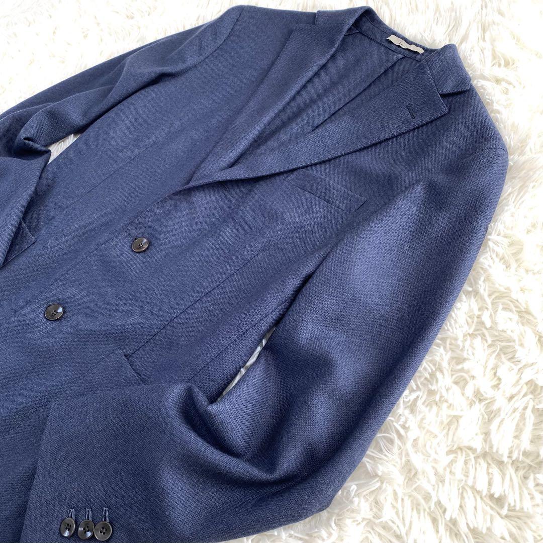 美品✨　ボリオリ　テーラードジャケット　DOVER ネイビー　50 アンコン