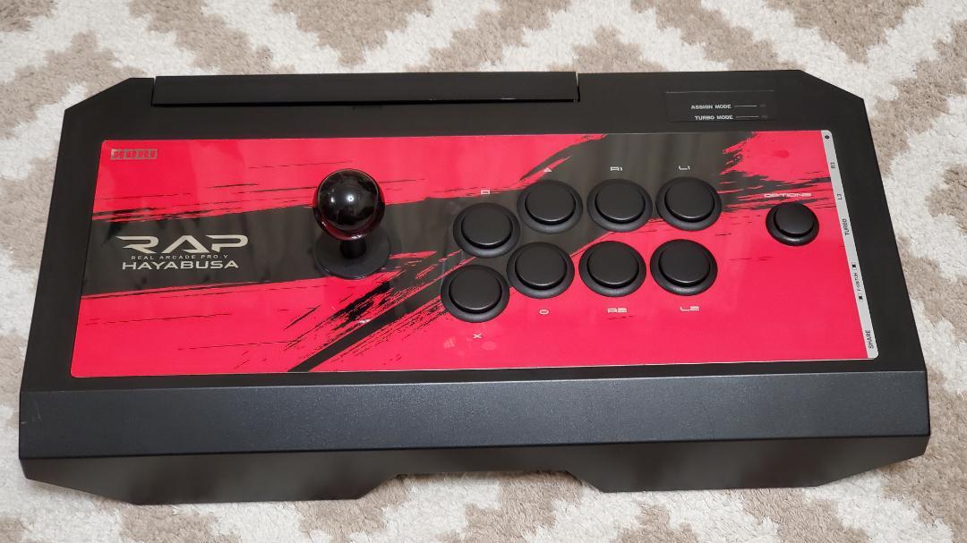 HORI リアルアーケード PRO.V HAYABUSA　PS4-055 中古品