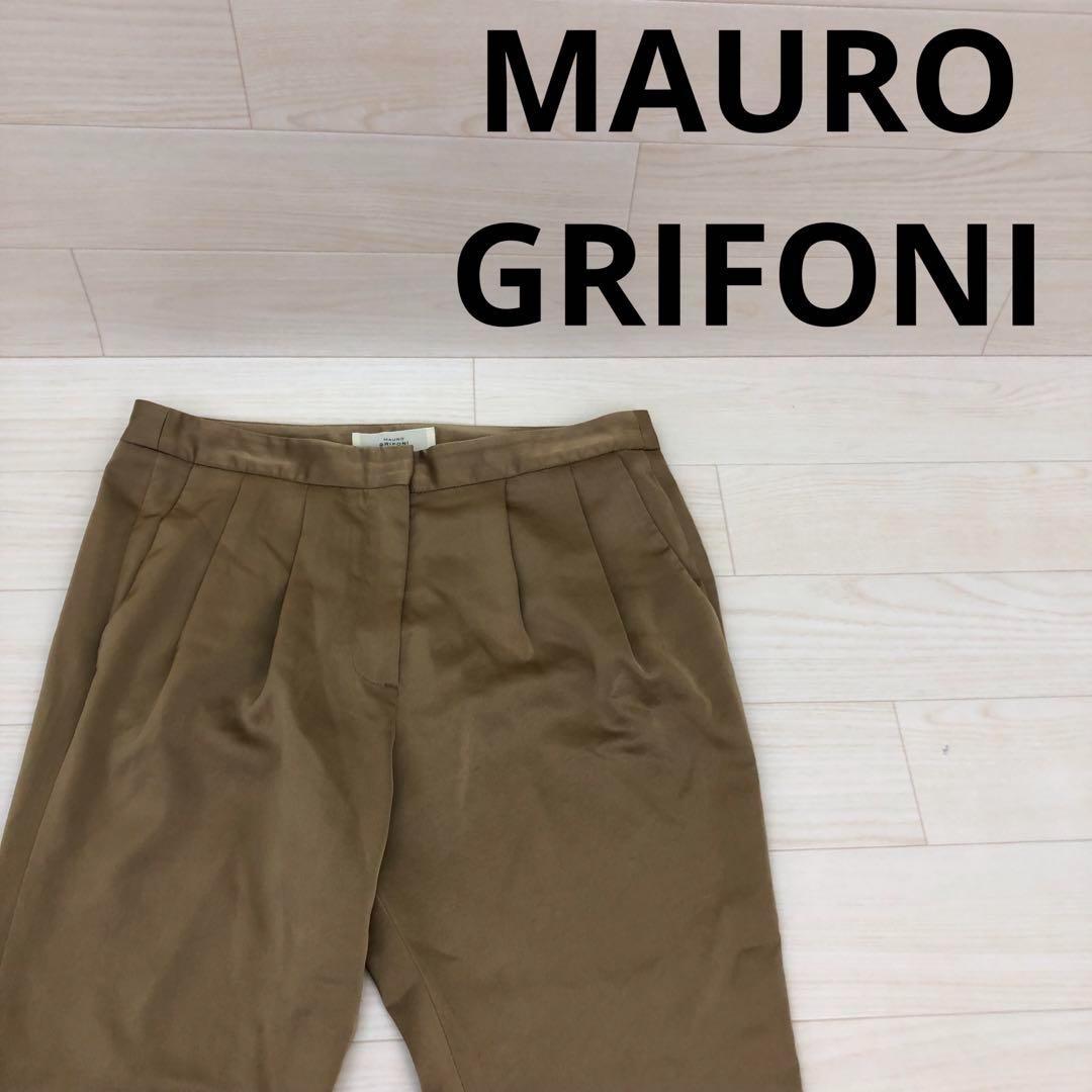MAURO GRIFONI マウロ グリフォーニ カジュアルパンツ ボトムス メンズ Pants Steel grey