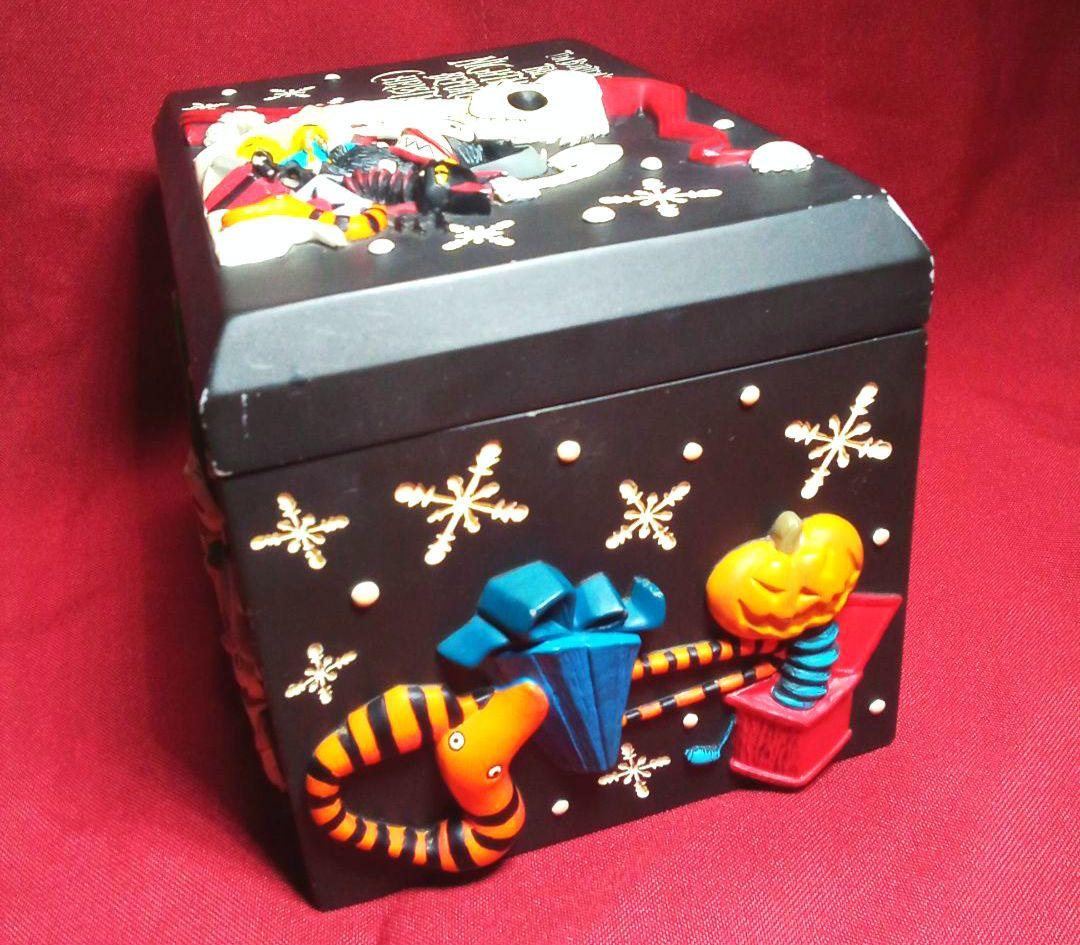［中古品］ディズニー ナイトメア ビフォア クリスマス　ジュエリーボックス
