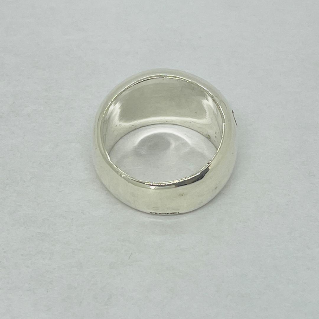 美品】CHANEL シャネル リング ワイド ロゴ シルバー 福袋特集 2022