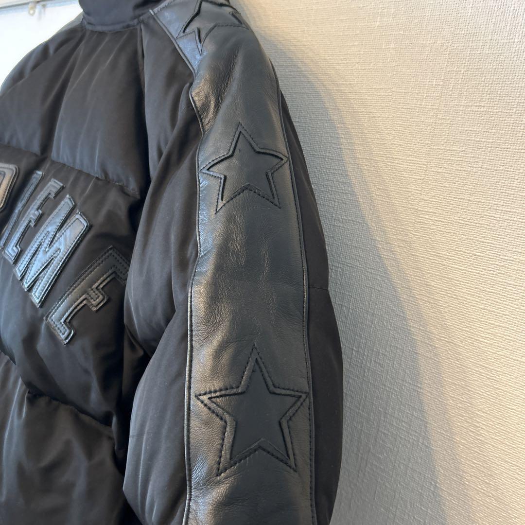 Supreme ブラック ダウンジャケット