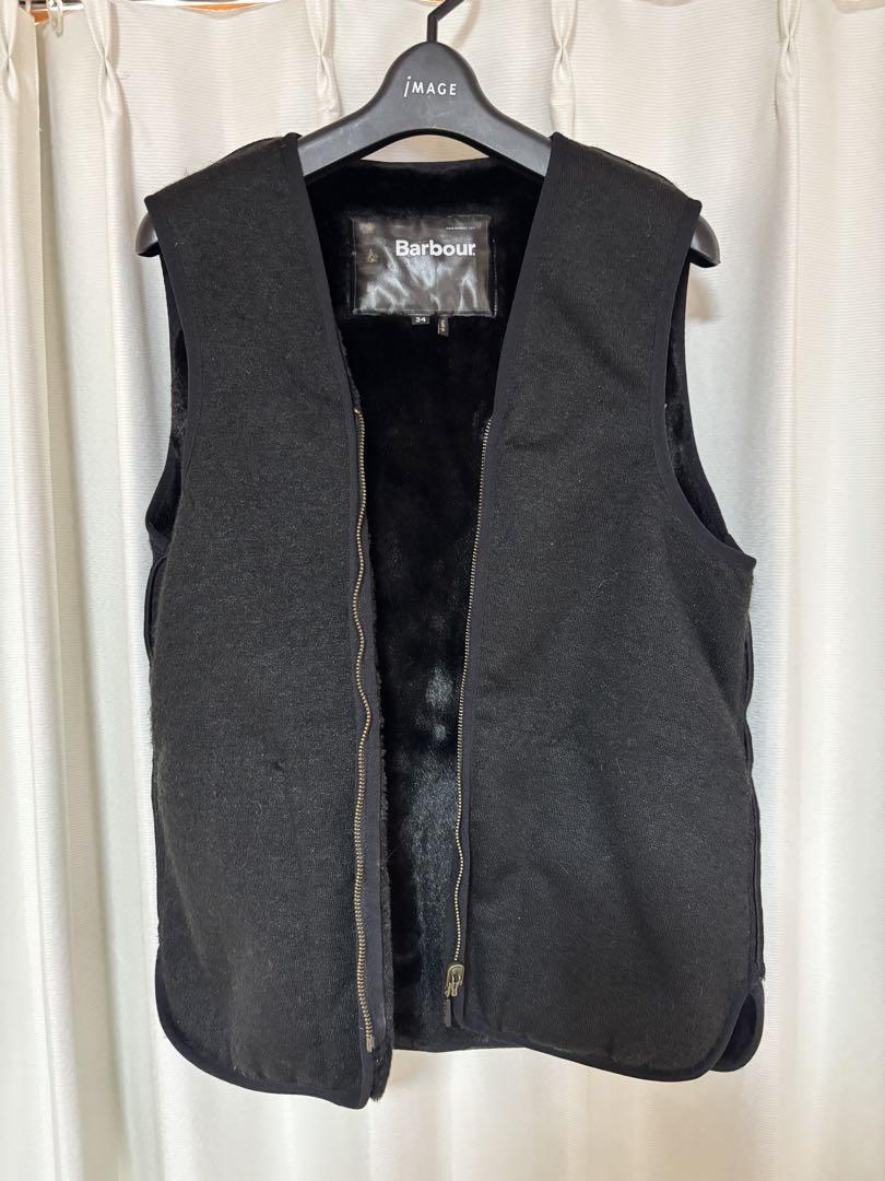 Barbour border 34 WAXED ライナー付き ボーイズマーケット