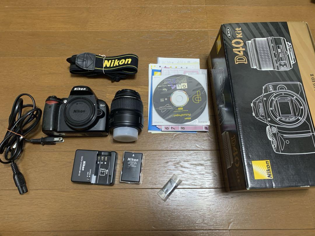 NikonD40　ジャンク品 Nikon D40 レンズkit 中古品 ジャンク扱い最 安 価格
