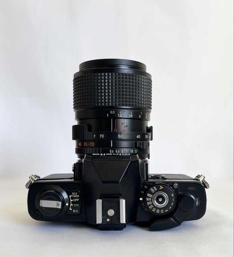 【動作確認済】MINOLTA XG-S & MD 50mm f.1.7初期保証付 動作確認済】MINOLTA XG-S & MD 50mm f.1.7初期保証付