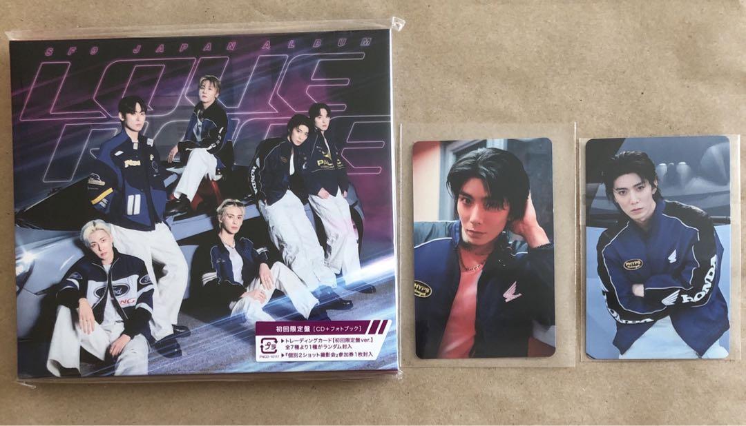 SF9 フィヨン『LOVE RACE』初回限定盤 未再生CD トレカ2枚