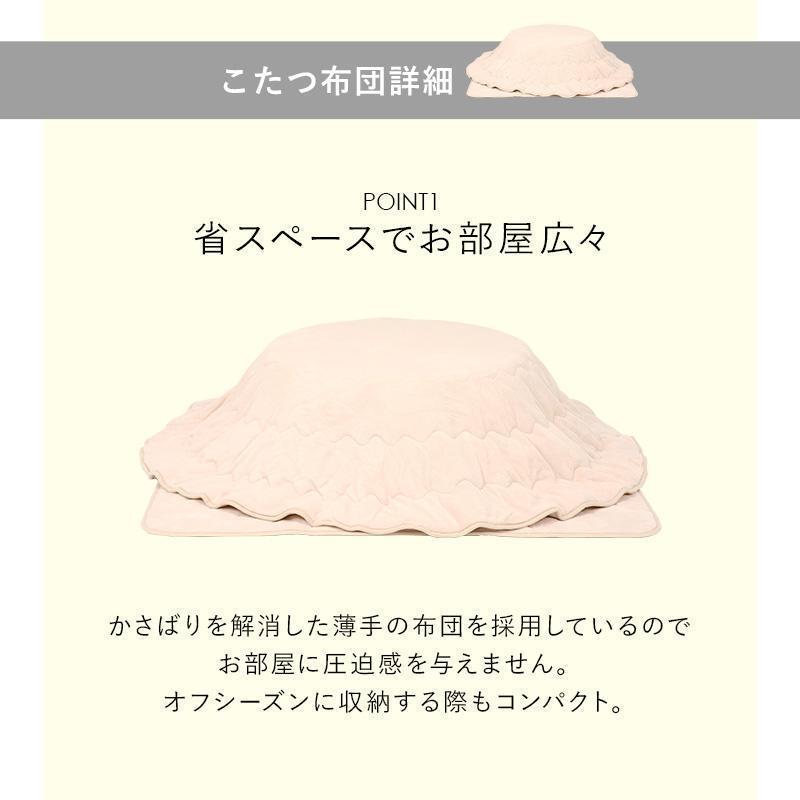 オンライン ストア家具・インテリア - ②こたつ+布団掛敷3点