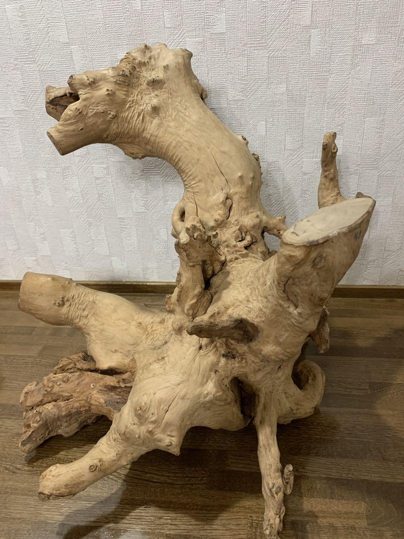 品質が 流木アート オブジェ置物 約52cm その他 - その他