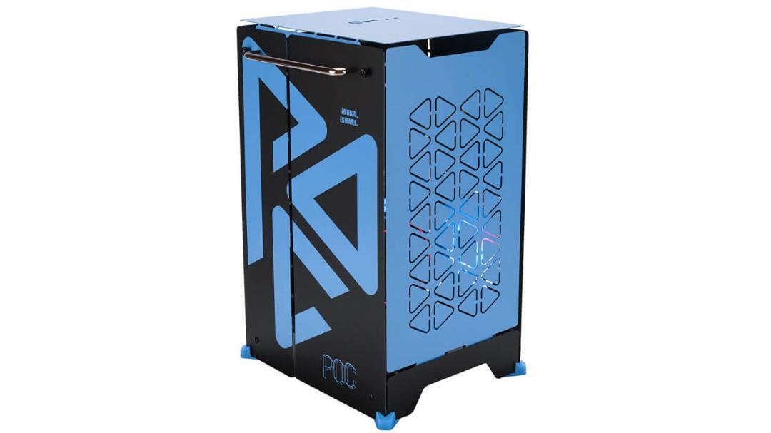 ★in-win 折りたたみ式7枚パネル採用Mini-ITXケース