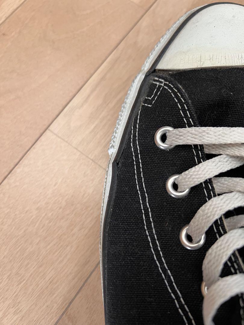 80's CONVERSE ALLSTAR Hi. CUT BLACKコンバース