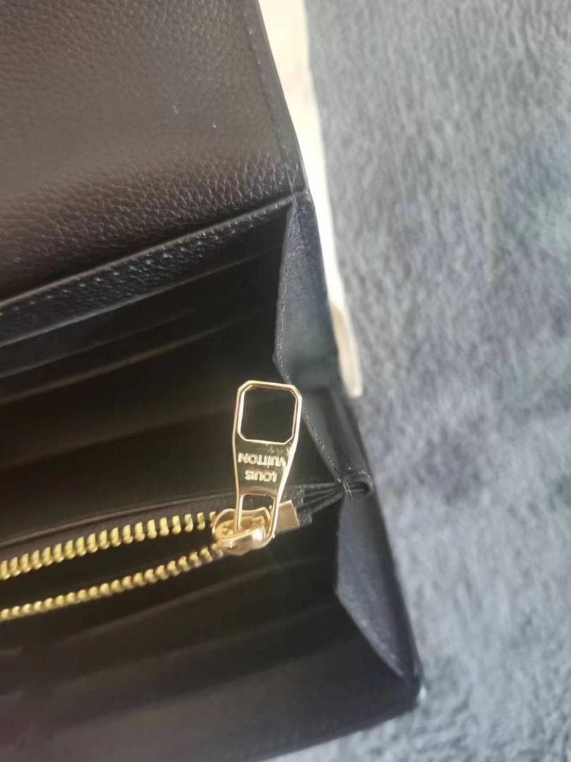 Louis Vuitton ネイビー モノグラム 長財布