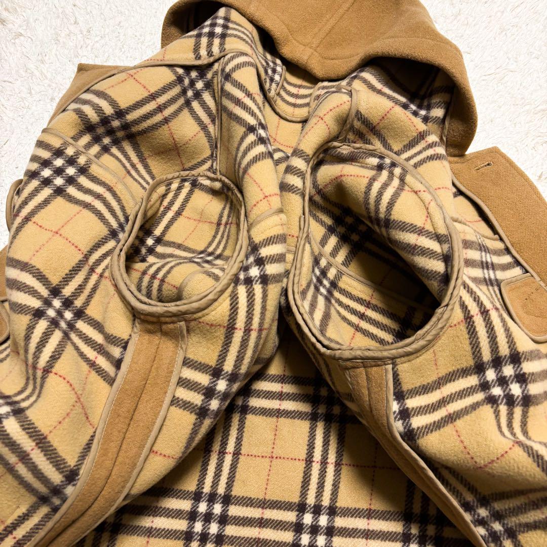 美品】VAN JACKET ダッフルコート 裏地チェック 大きめサイズ