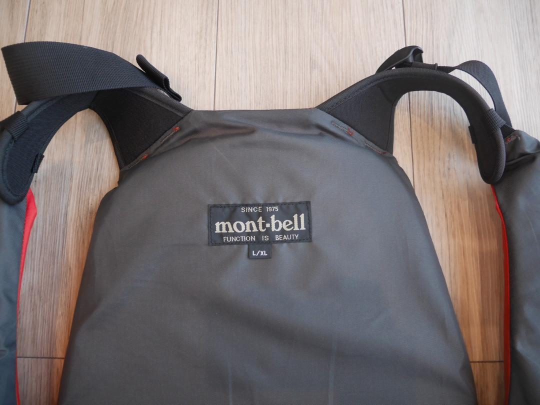 mont-bell レッド ライフジャケット