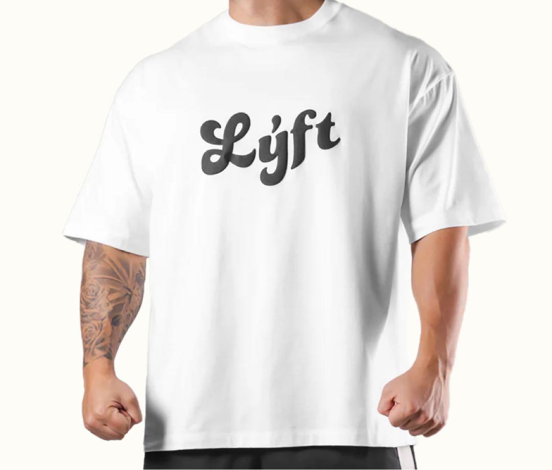 最終値下げ！【Lyft】OLD LOGO BIG T-SHIRT