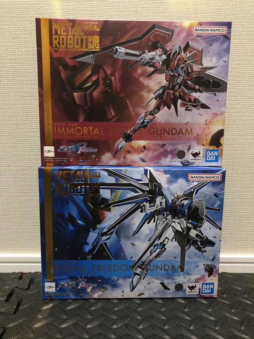 メタルロボット魂　ライジングフリーダム　イモータルジャスティス 機動戦士ガンダムSEED FREEDOM』ライジングフリーダムガンダムと