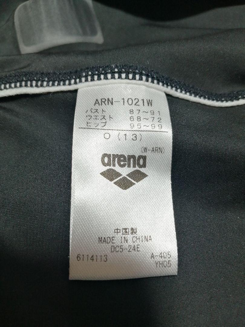アリーナ　競泳水着　レディース　ハイカット　Oサイズ　ブラック