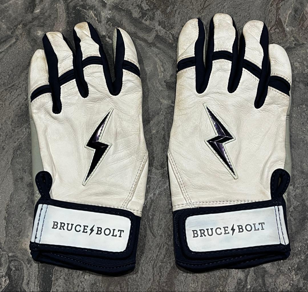ブルースボルト ショートカフ バッティンググローブ Mサイズやや傷や汚れあり