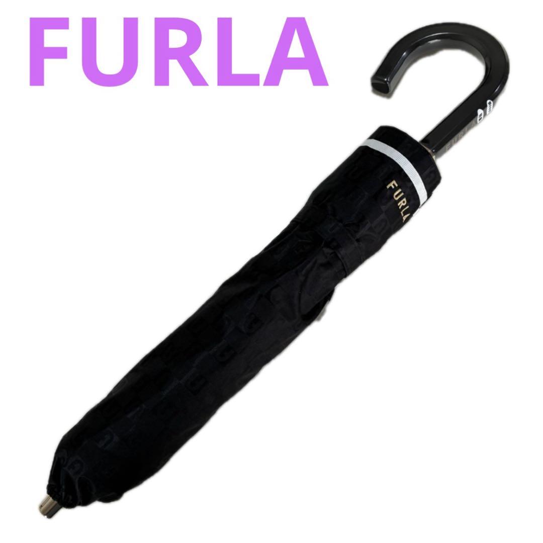新品★フルラ FURLA 婦人折りたたみ傘　　楽折スタイル　晴雨兼用