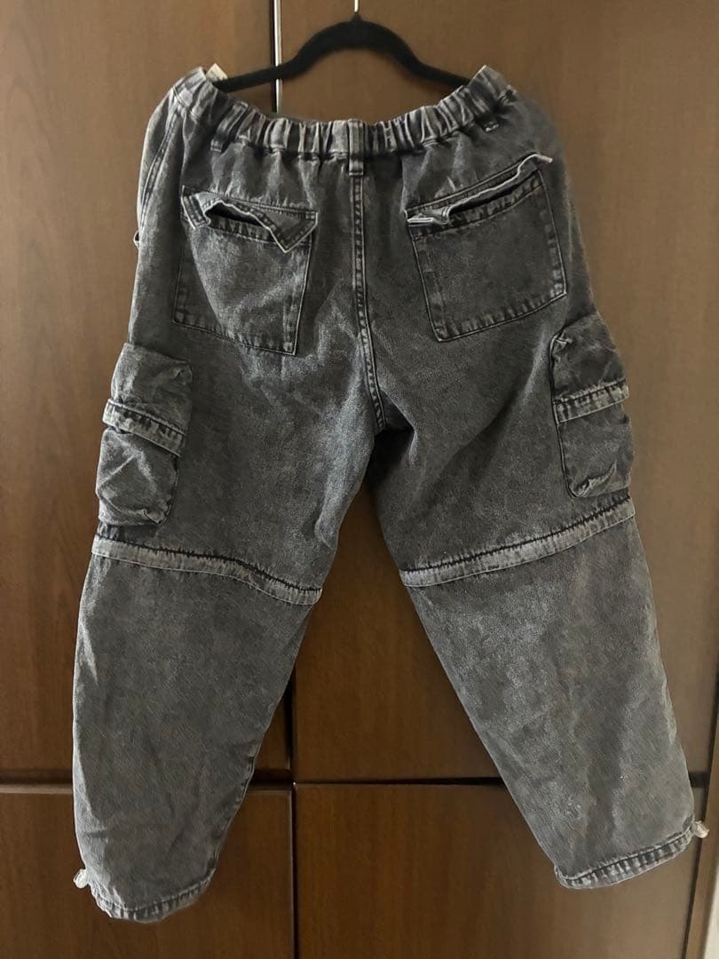 A'GEM/9 × .komセパレートアジャスターデニムパンツ A'GEM/9 × .komセパレートアジャスターデニムパンツ