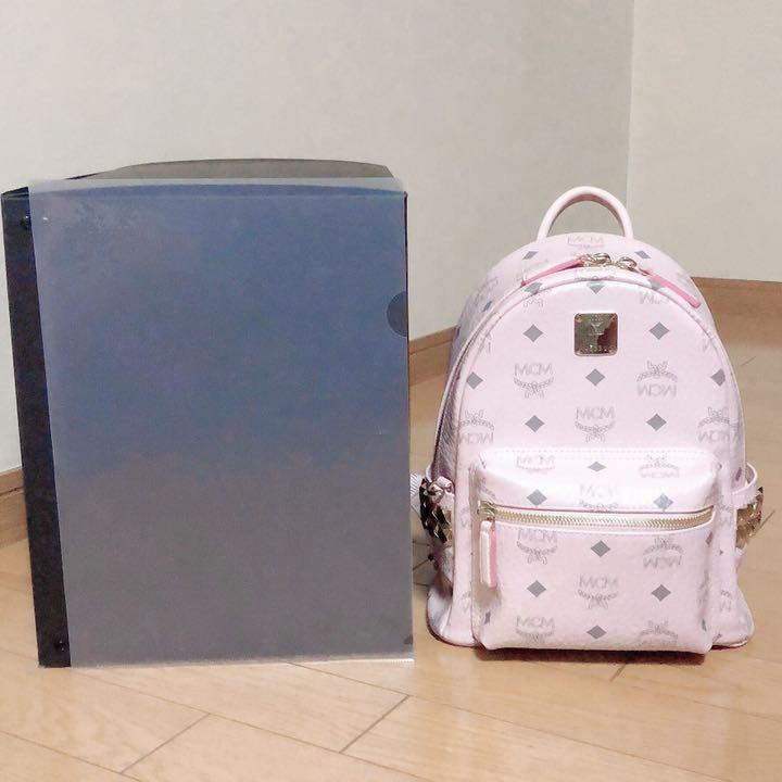 MCM リュック パウダーピンク新 発売