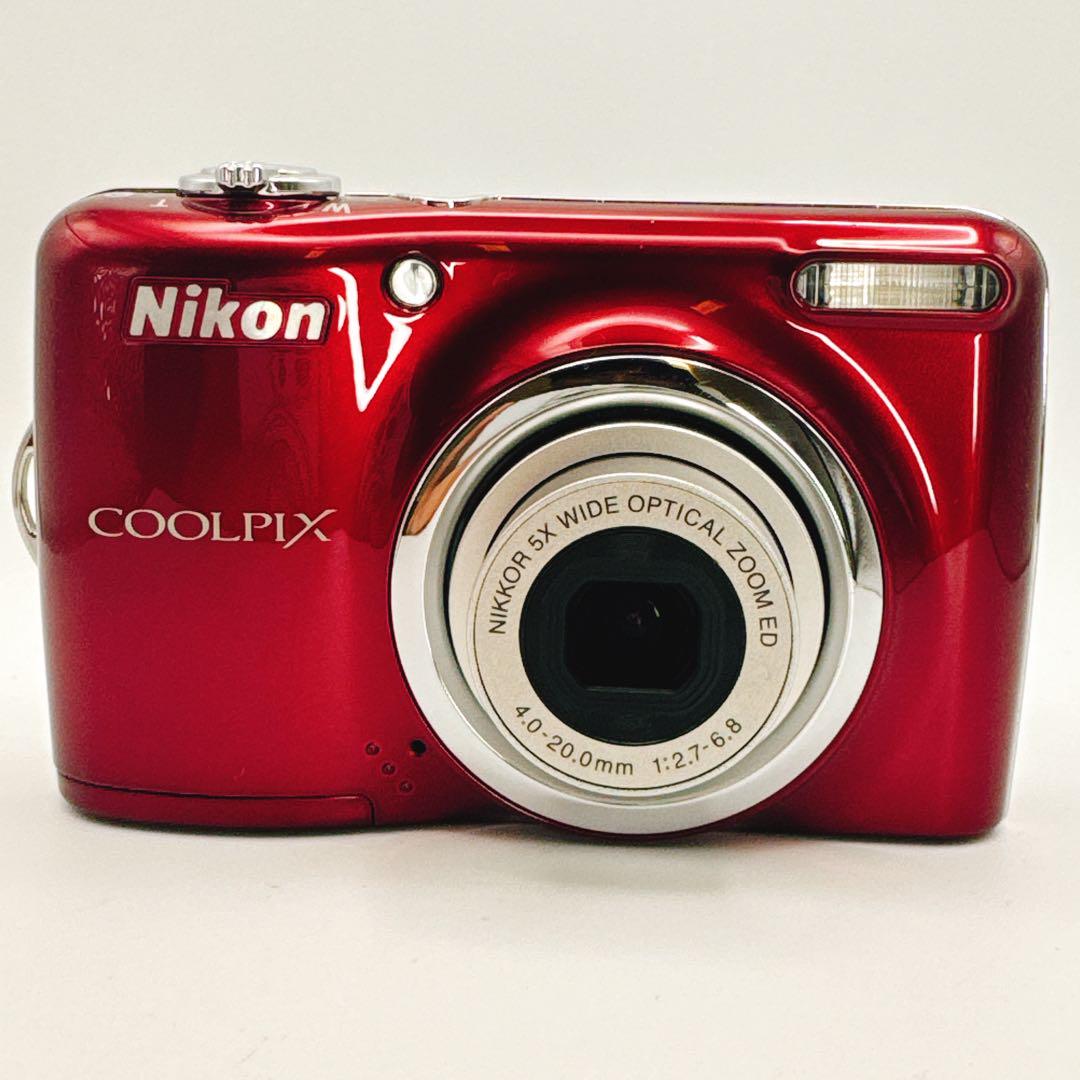 Nikon COOLPIX L23 デジカメ レッド コンパクトデジタルカメラ Amazon | NikonデジタルカメラCOOLPIX L23 レッド L23RD