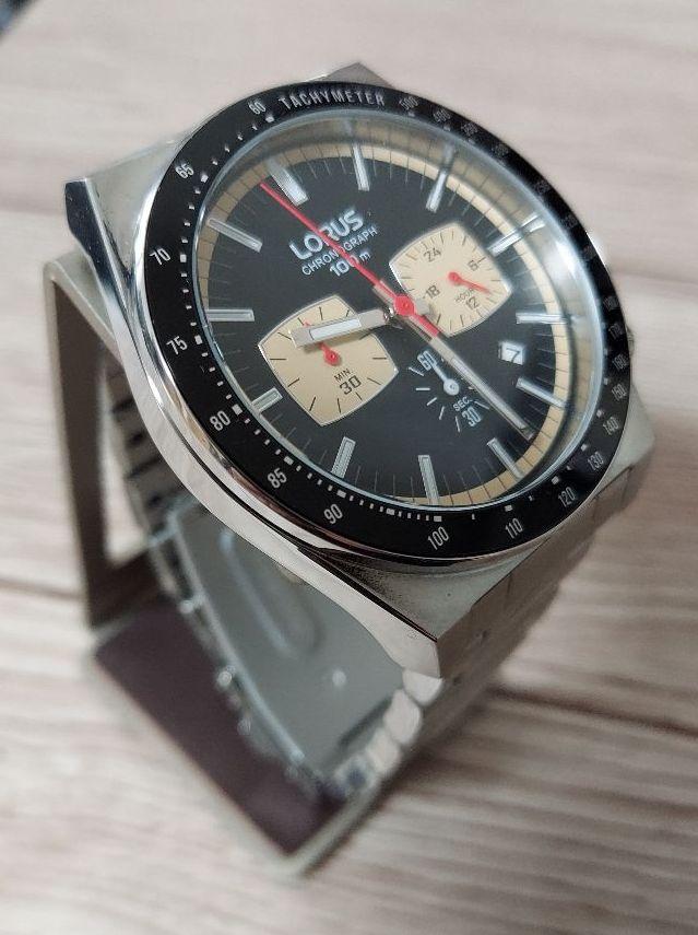 最安値新品 極美品 SEIKO Lorus 腕時計クロノグラフ cedOv-m28334645061 セイコーローラス 超激安新作