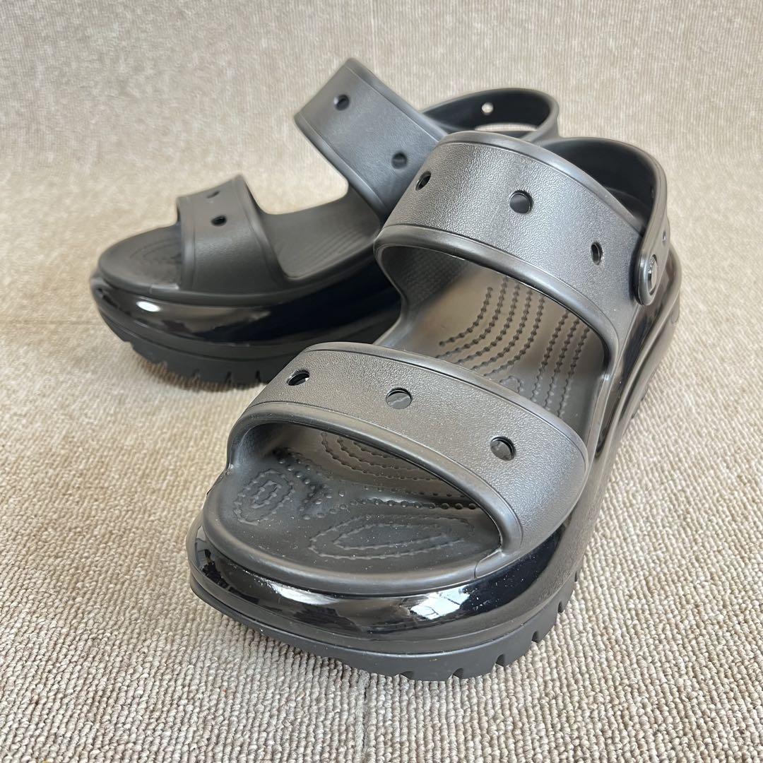 クロックス メガクラッシュ ブラック⭐︎M9/27cm⭐︎早いもの勝ち crocs】 クロックス MEGA CRUSH CLOG メガ クラッシュ クロッグ