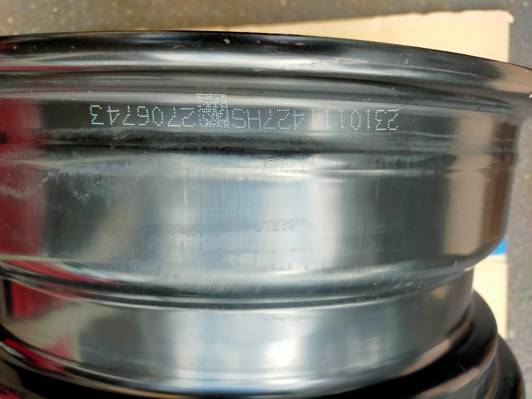 トヨタ 200系 ハイエース 純正スチール ホイール 4本 画像11